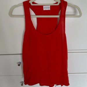 Felicité Racerback Red Tank top Size S